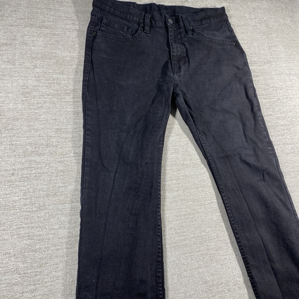 Cody James Slim Straight Jeans 36x30 Black Denim Stretch Western - Picture 3 of 11